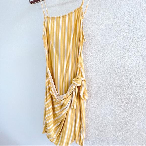 Urban Outfitters Yellow Wrap Dress - Picture 9 of 9